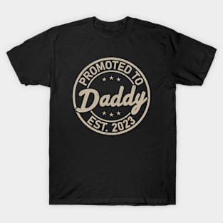 Vintage Badge Dad Daddy 2023 T-Shirt